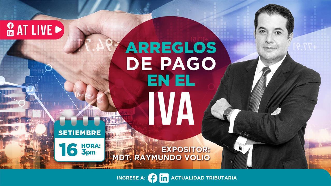 AT Live: Arreglos de pago en el IVA