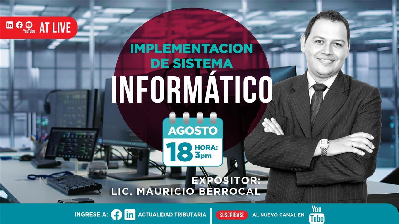 AT Live: Implementación de sistema informátic