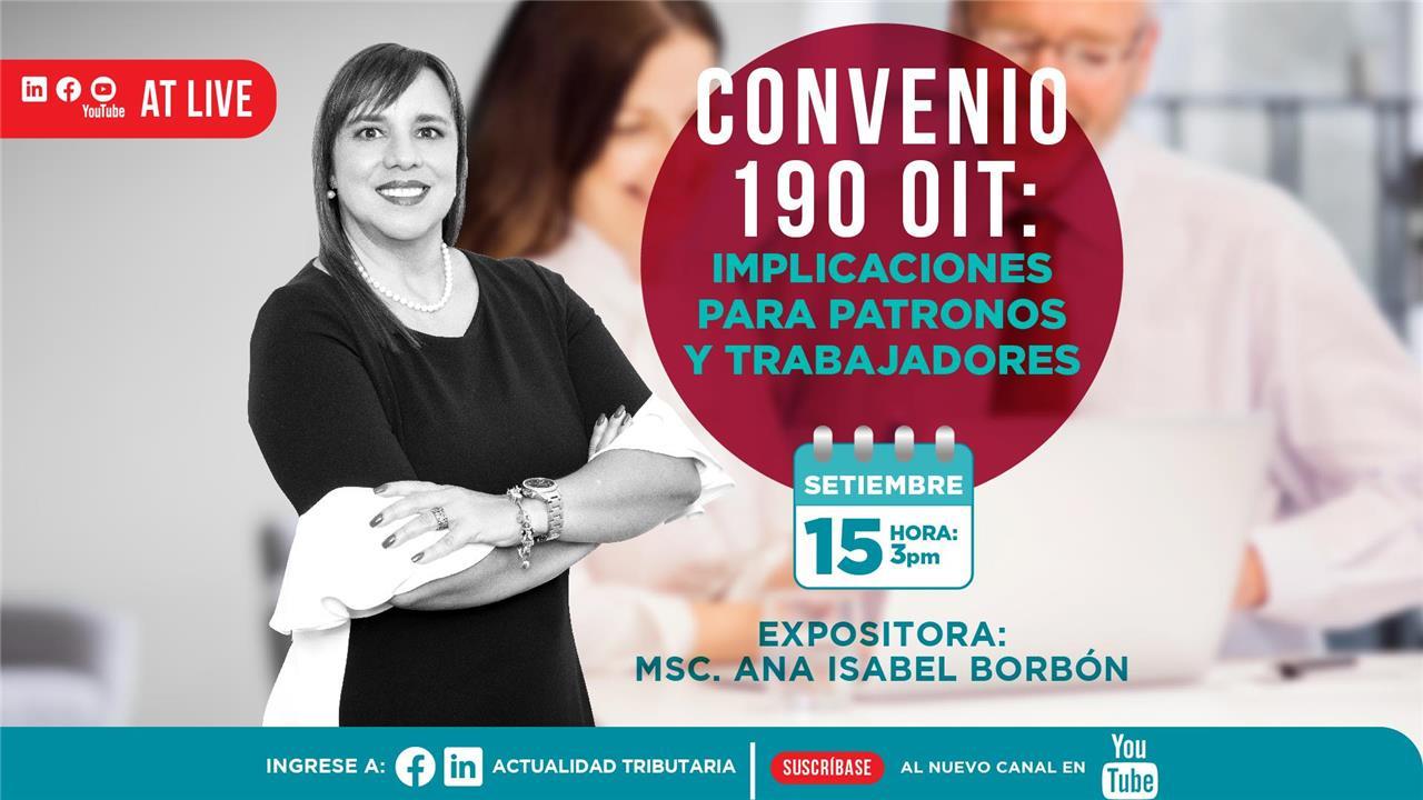 AT Live: Convenio 190 OIT: Implicaciones para Patronos y Trabajadores