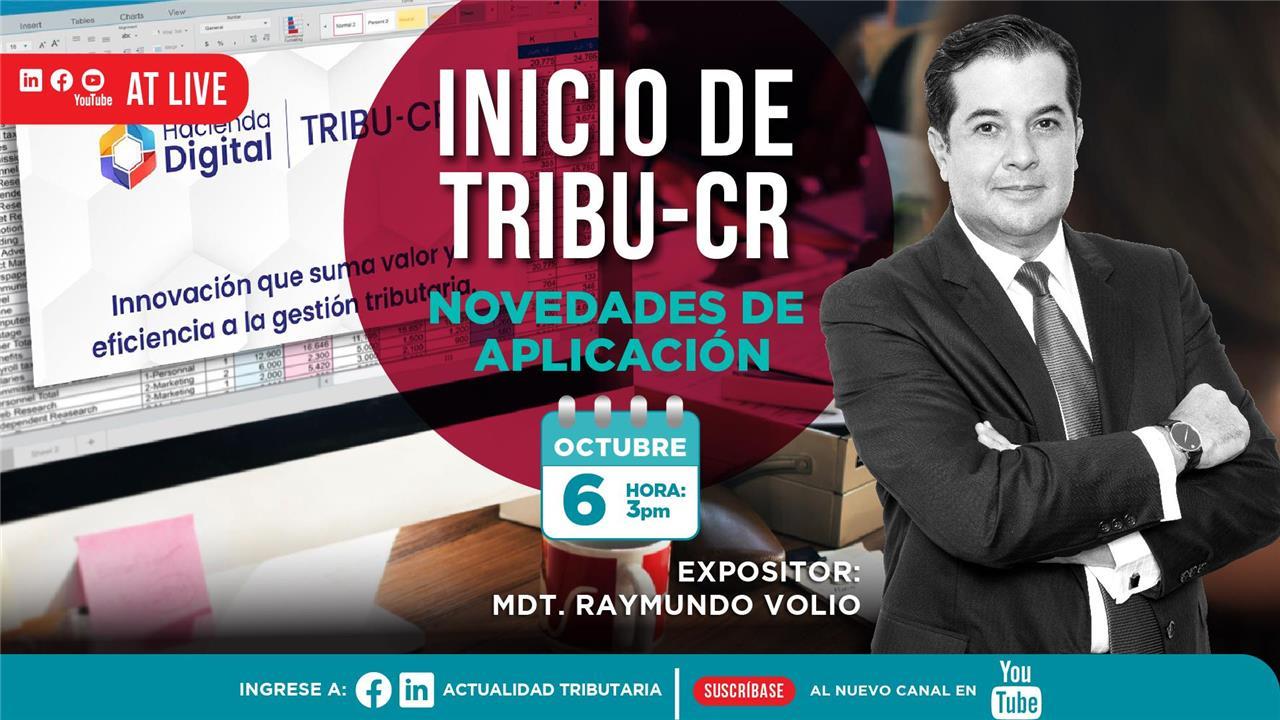 AT Live: INICIO DE TRIBU-CR. Novedades de Aplicación