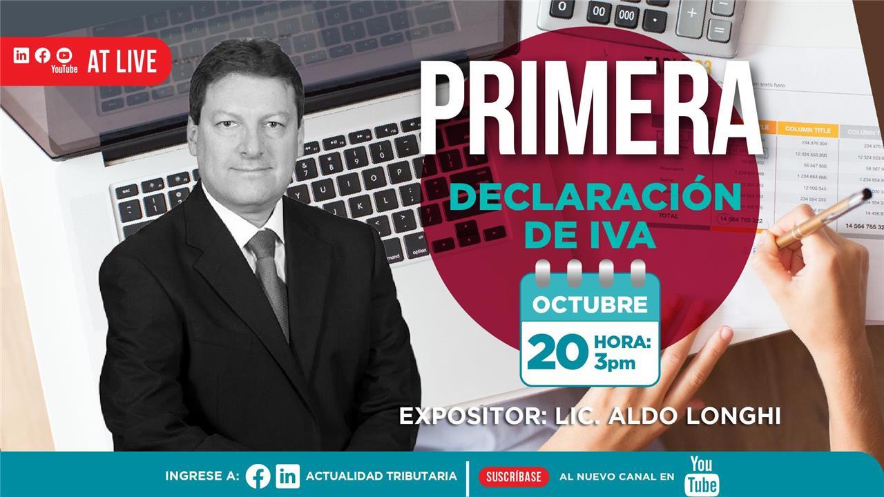 AT Live: Primera Declaración de IVA