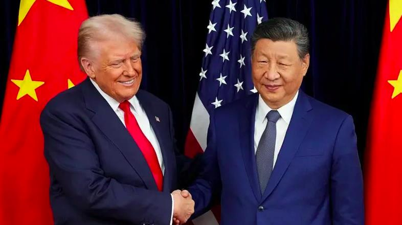 Trump reduce los aranceles a China y anuncia el fin del "bloqueo de tierras raras" tras su reunión con Xi Jinping