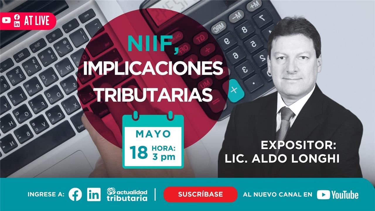 AT Live: NIIF e implicaciones tributarias