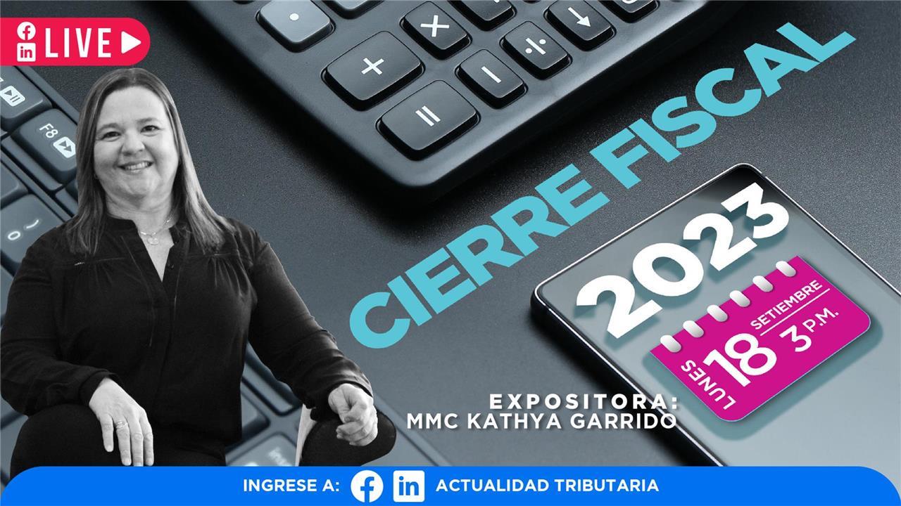 Live: Cierre fiscal 2023