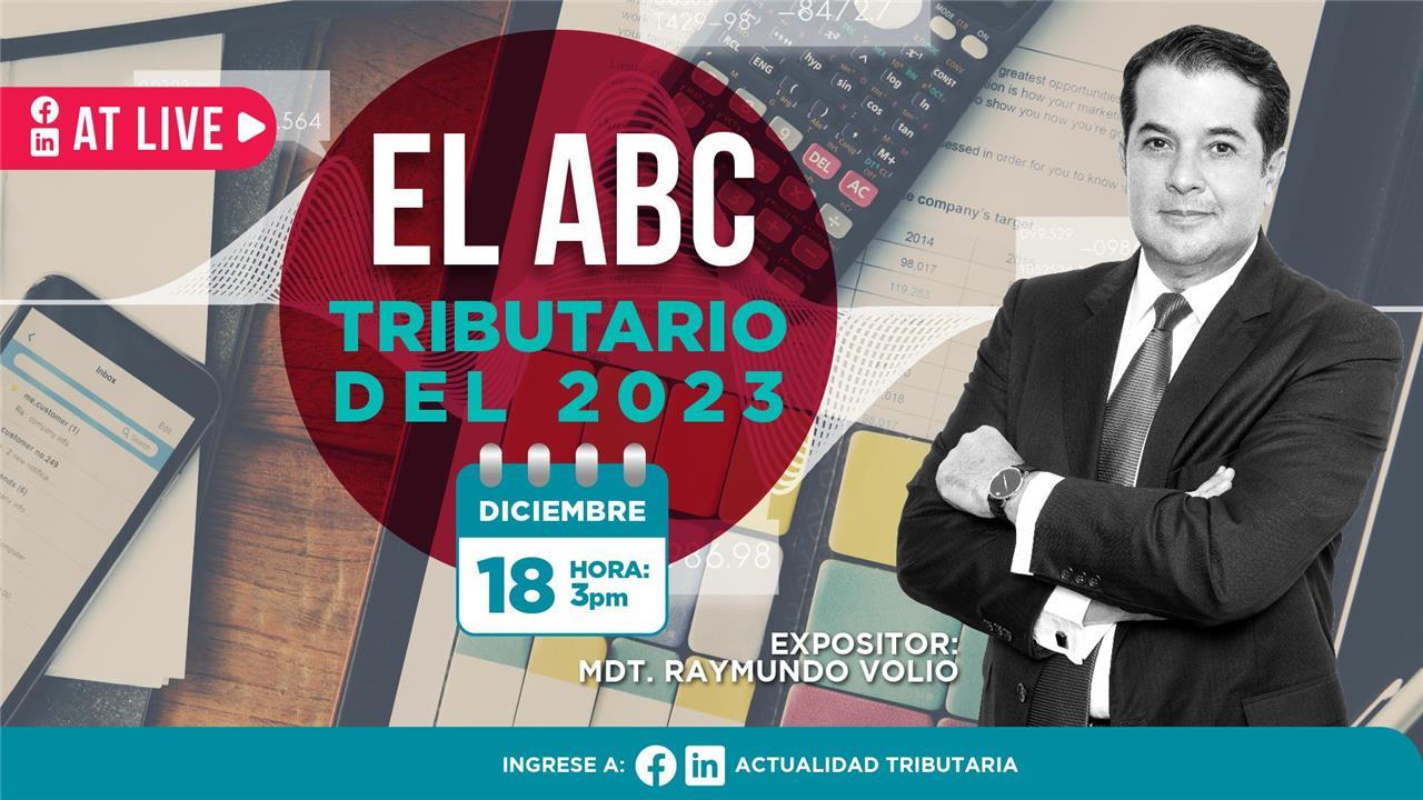 Live: ABC Tributario del 2023