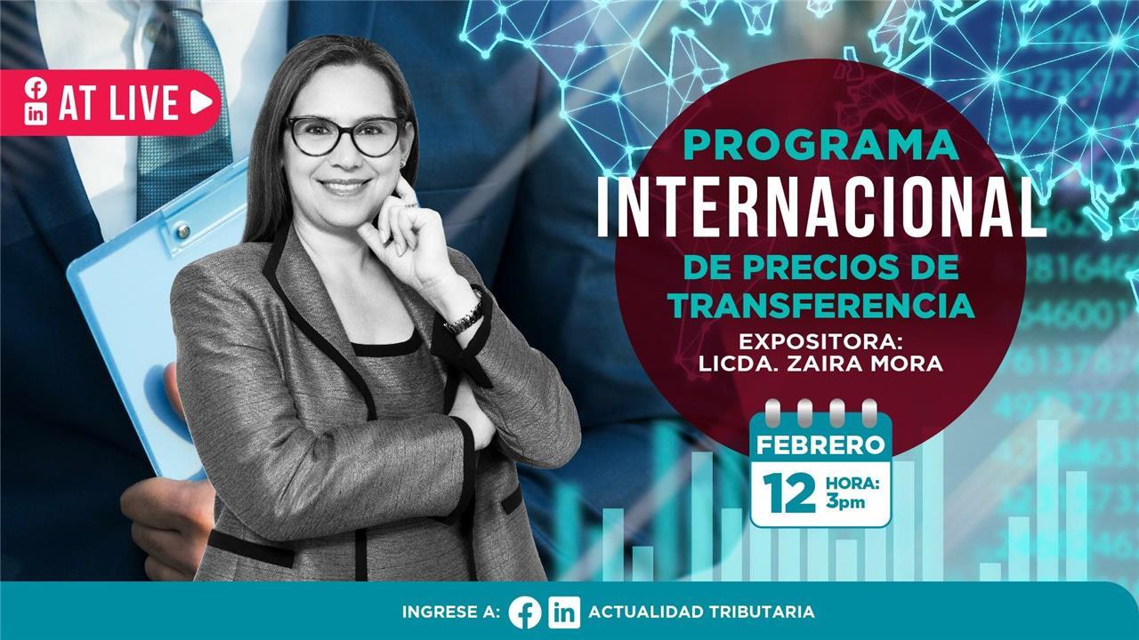 AT Live: Programa Internacional de Precios de Transferencia