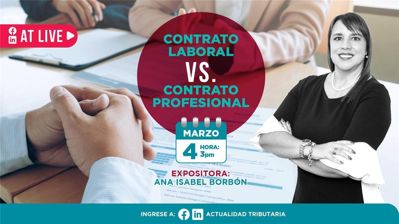 AT Live: Contrato laboral vs. Contrato profesional